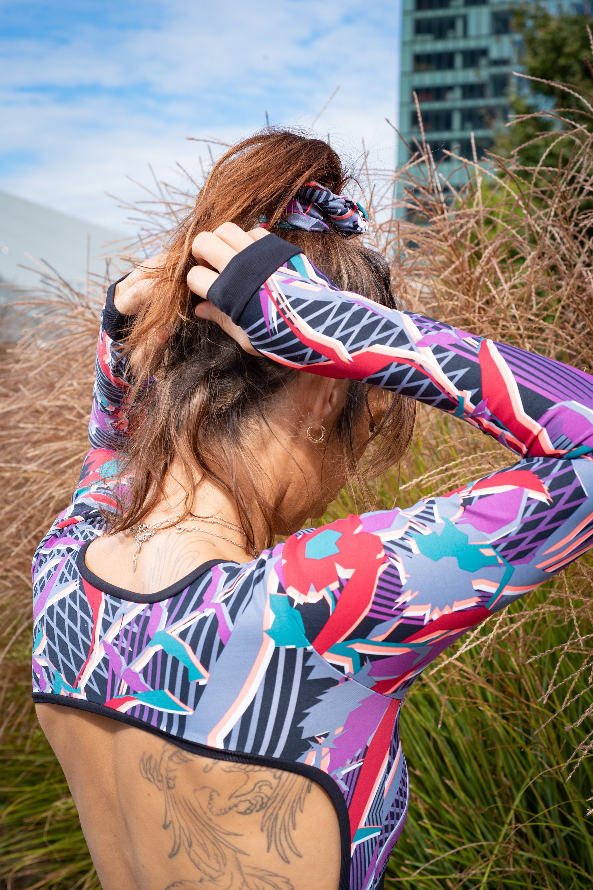 Bio Top Light Tao a maniche lunghe Origami