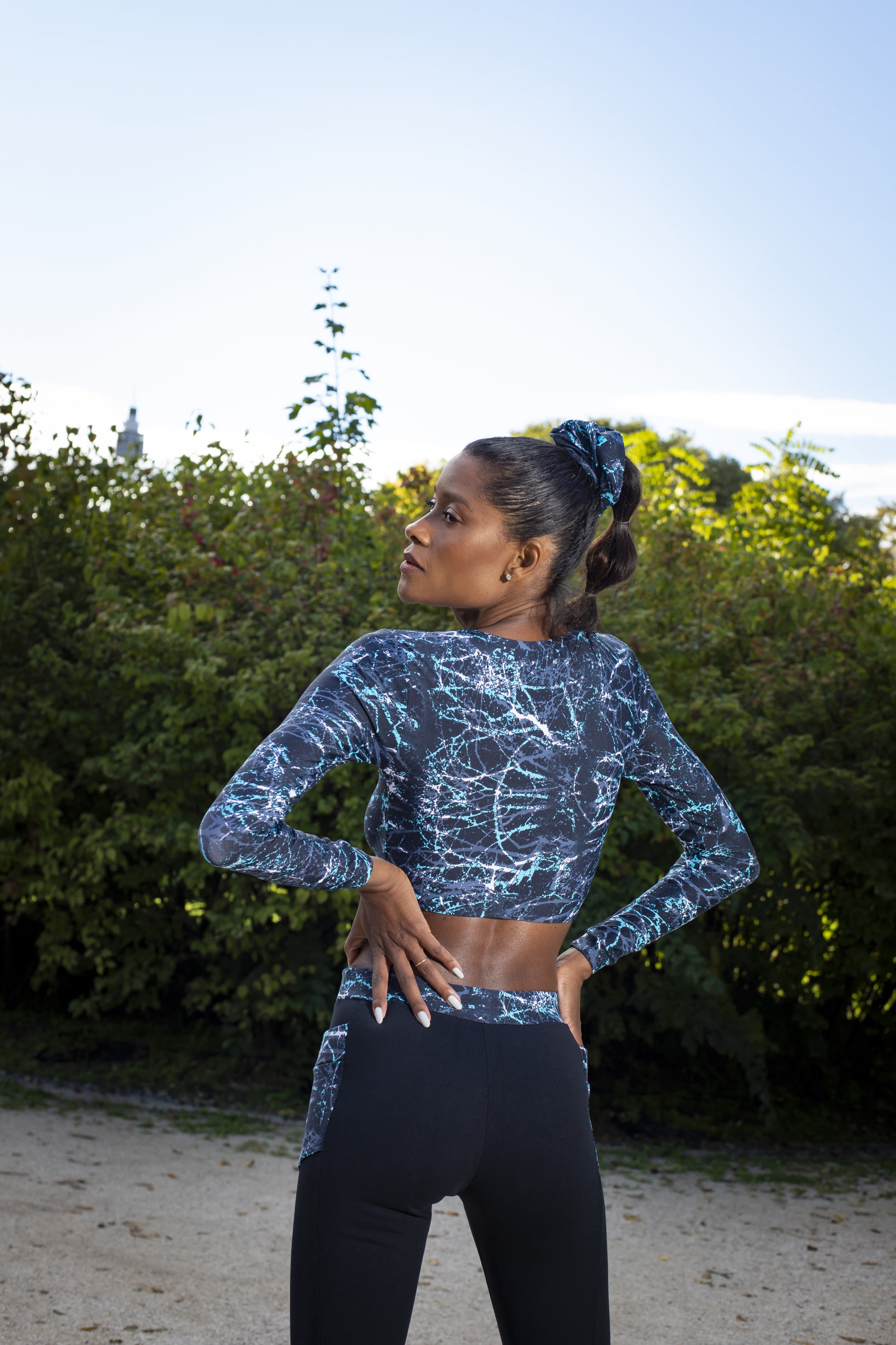 Bio Top Light Run Cristallo Turchese