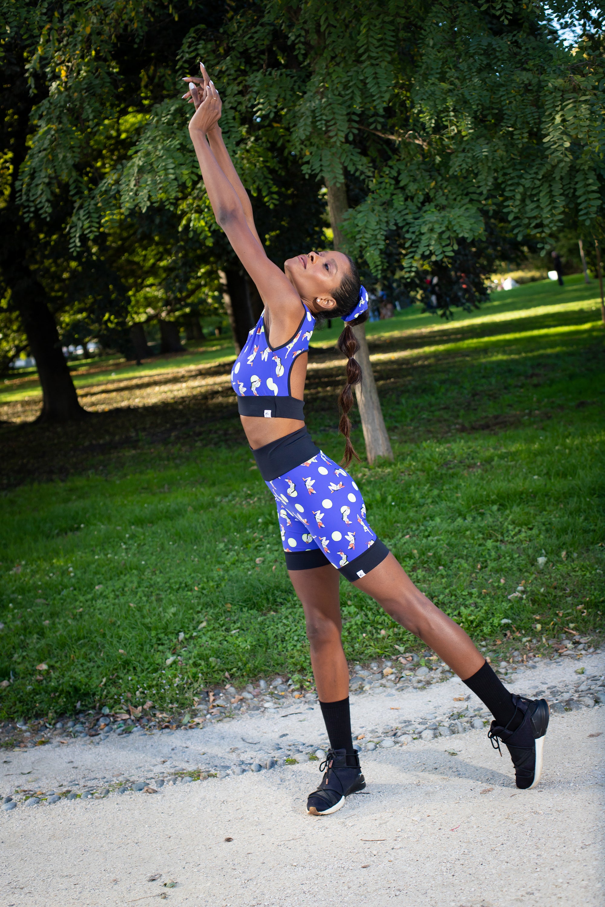 Bio Shorts Cintura Alta Light Yoga Asanas