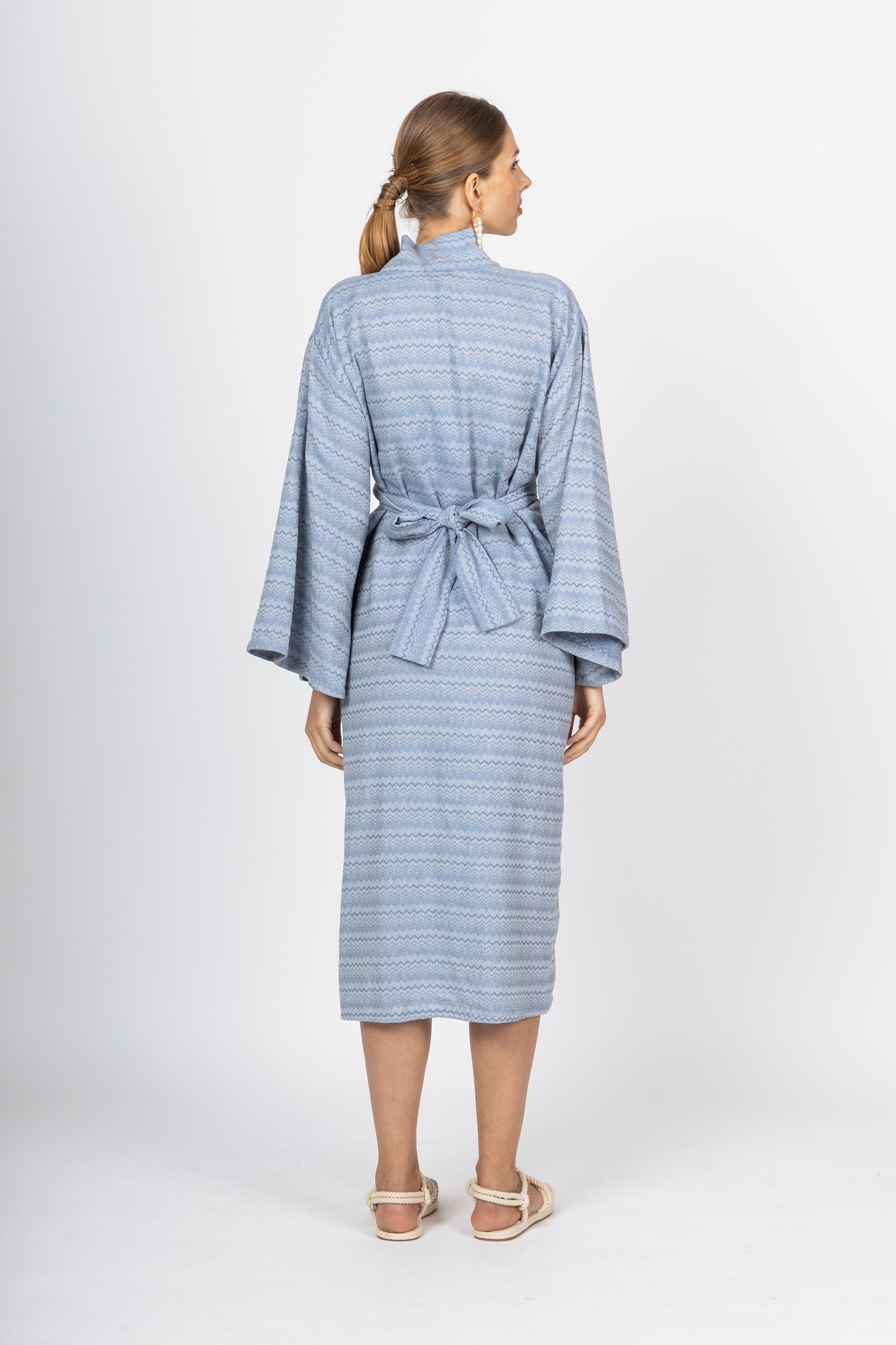 Kimono Chevron Chiara Cielo