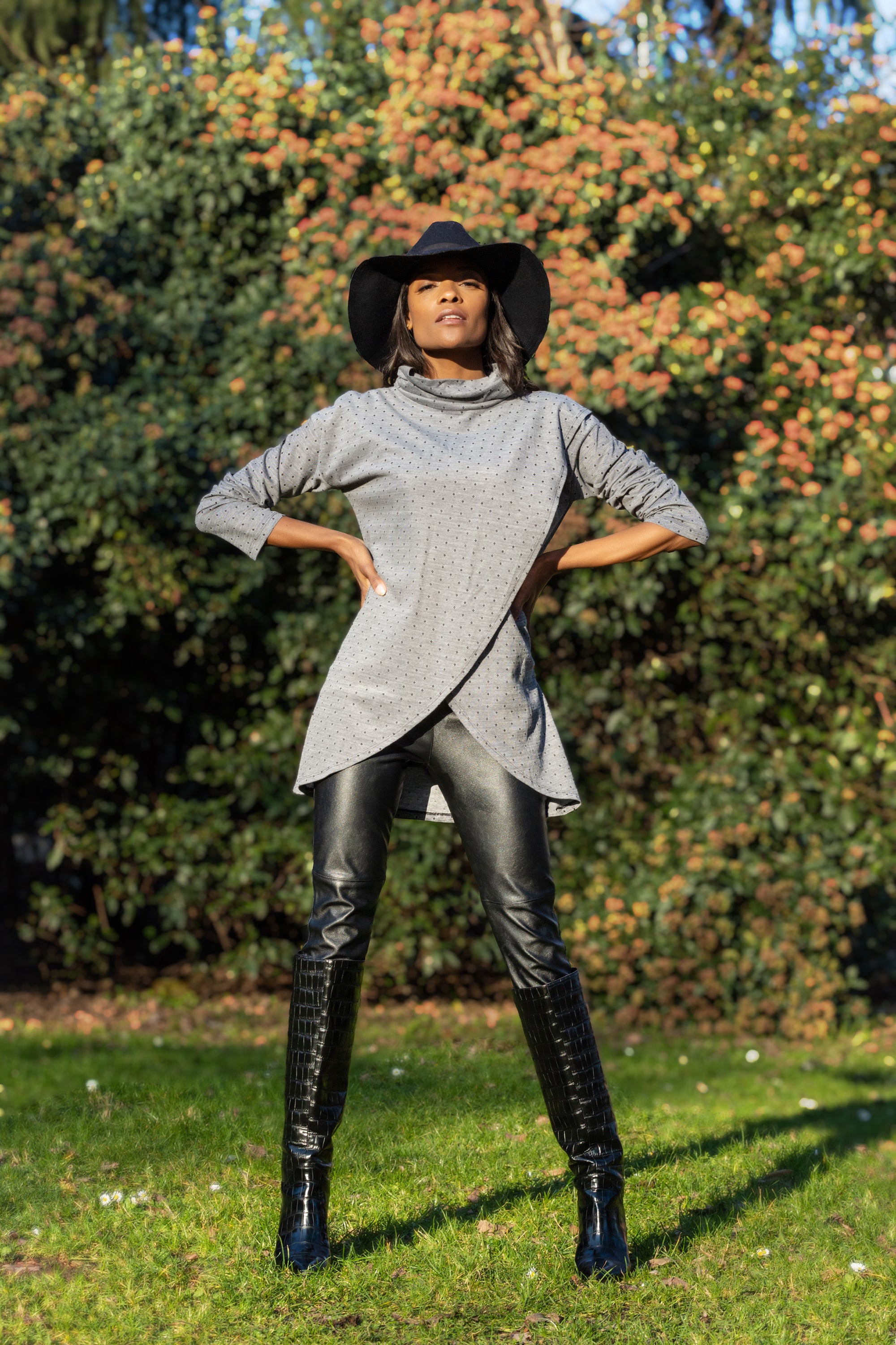 Roberta Polka Dot Blouse