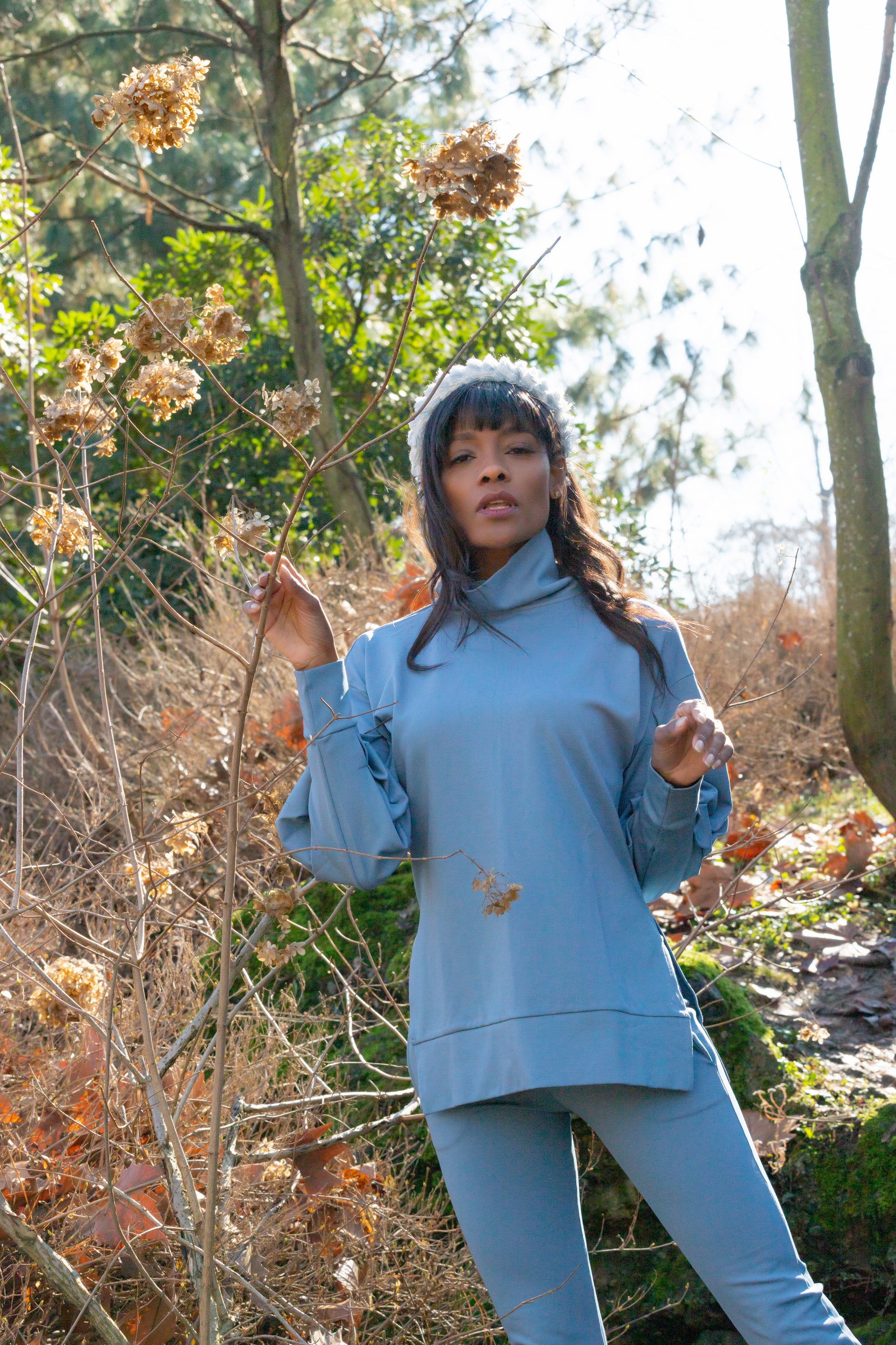 Calça Skinners Slow Azul