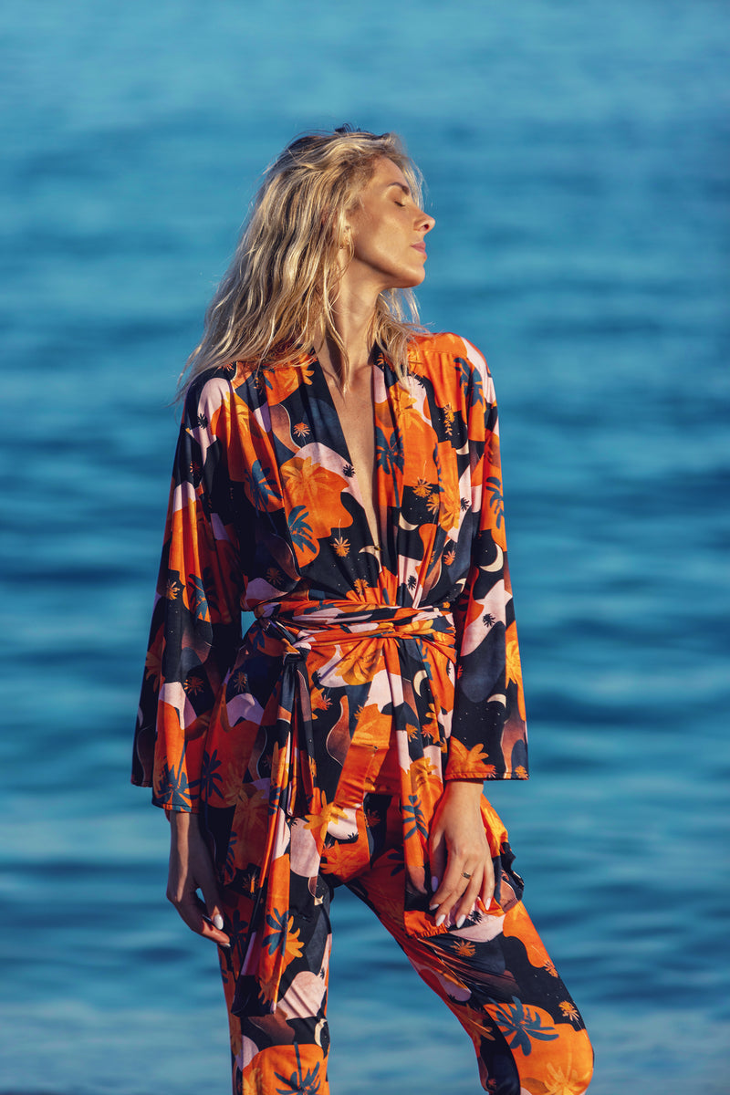 Sunset Kimono