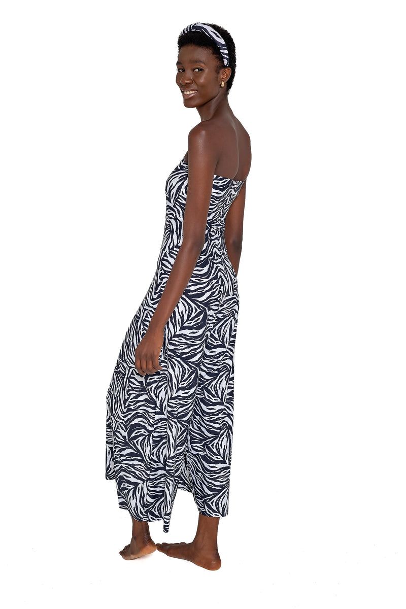 Bio Jumpsuit Zebra Animal Print