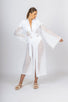 Maxi Robe Alessandra Arrastão Off White