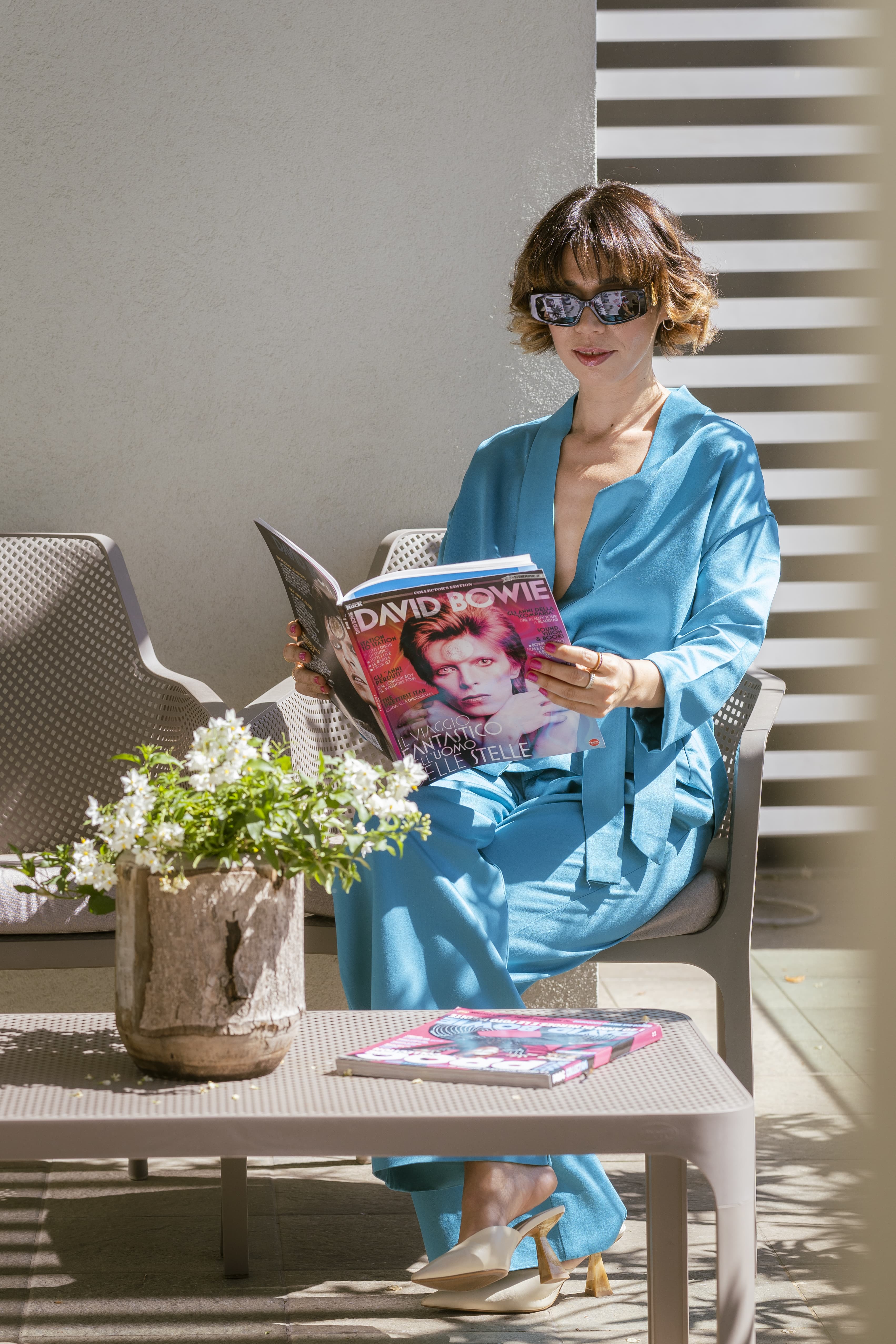 Kimono Sartoriale Classico Turchese