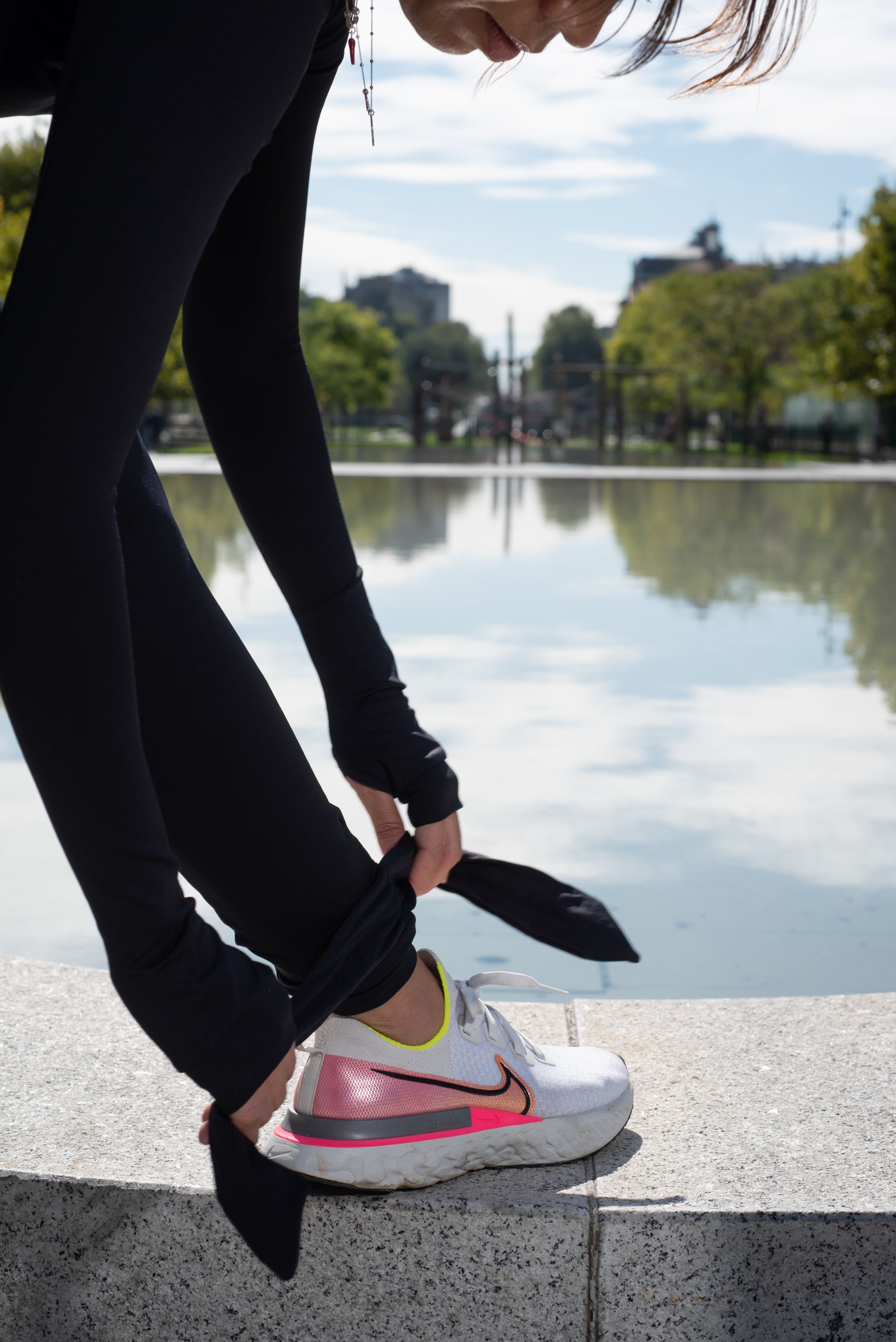 Bio Legging Light Tao Preto Laço