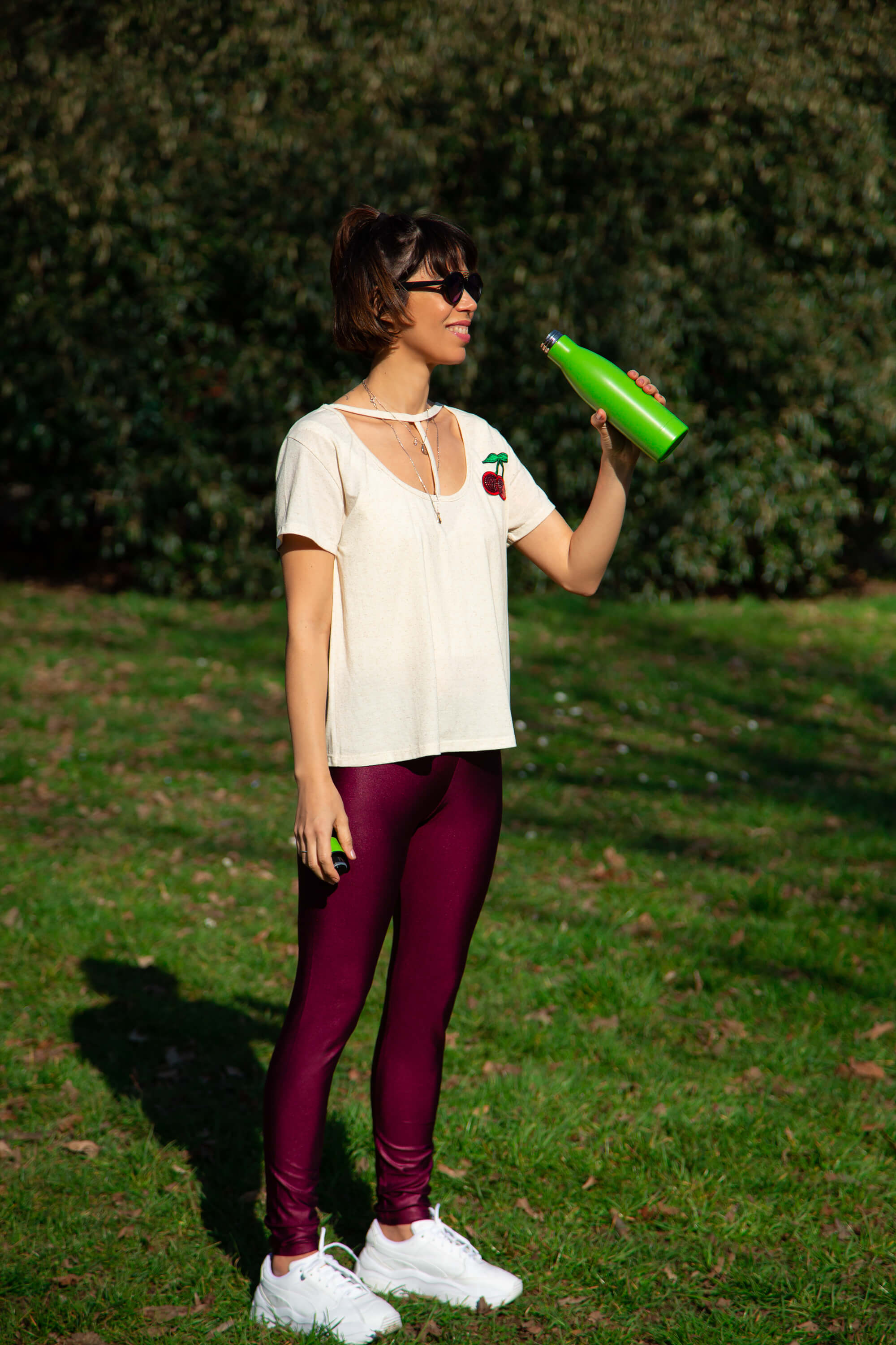 Maglietta in bambù Dosha Ciliegia