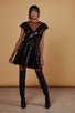 Vestido Paetê Lílian