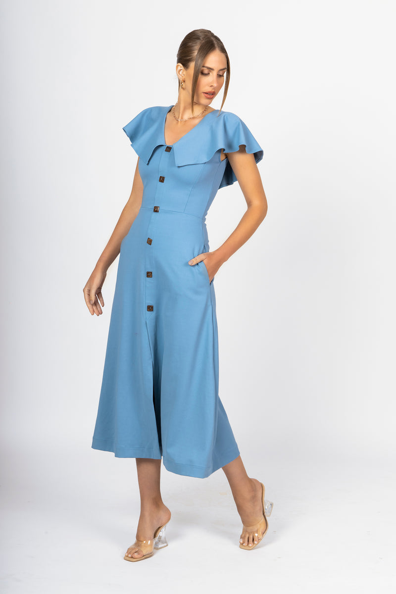 Vestido Retrô Libelula Sky