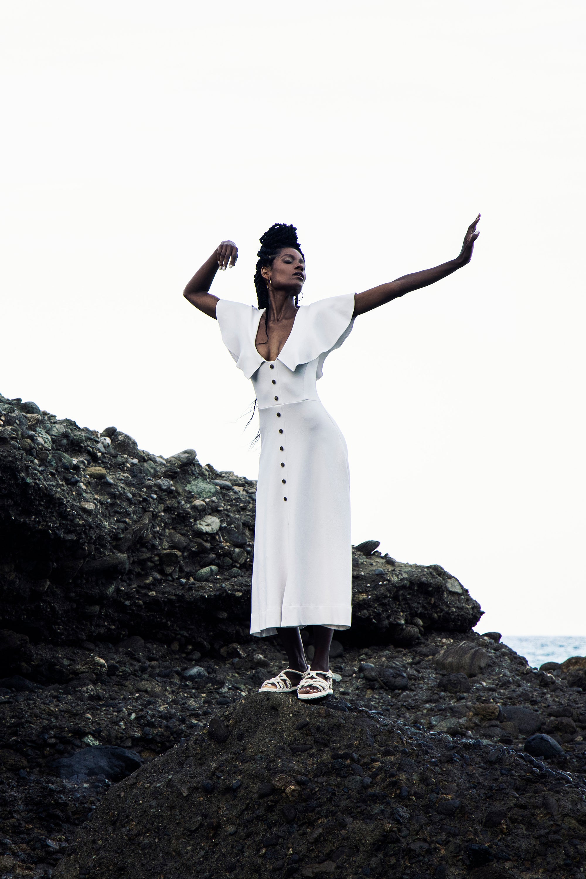 Abito Jouple Libellula Off White