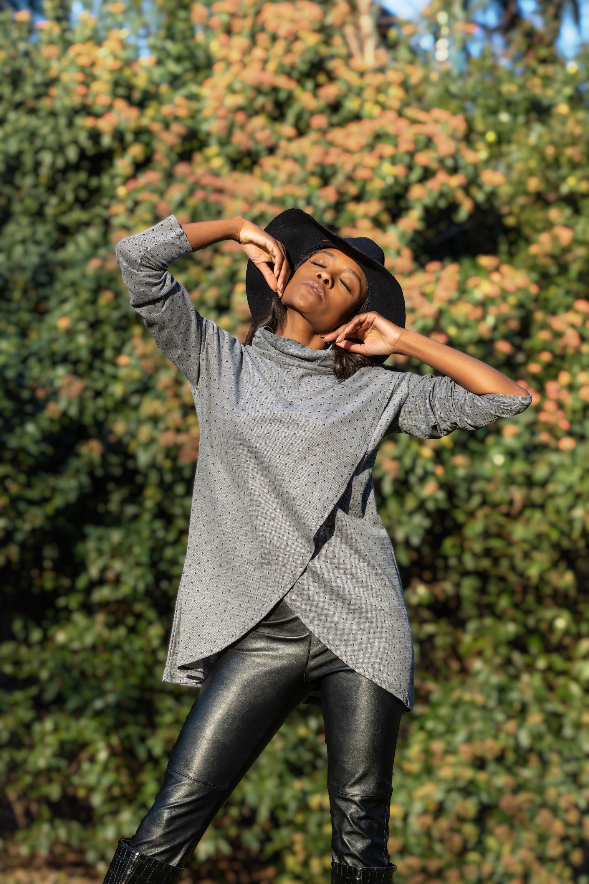 Roberta Polka Dot Blouse