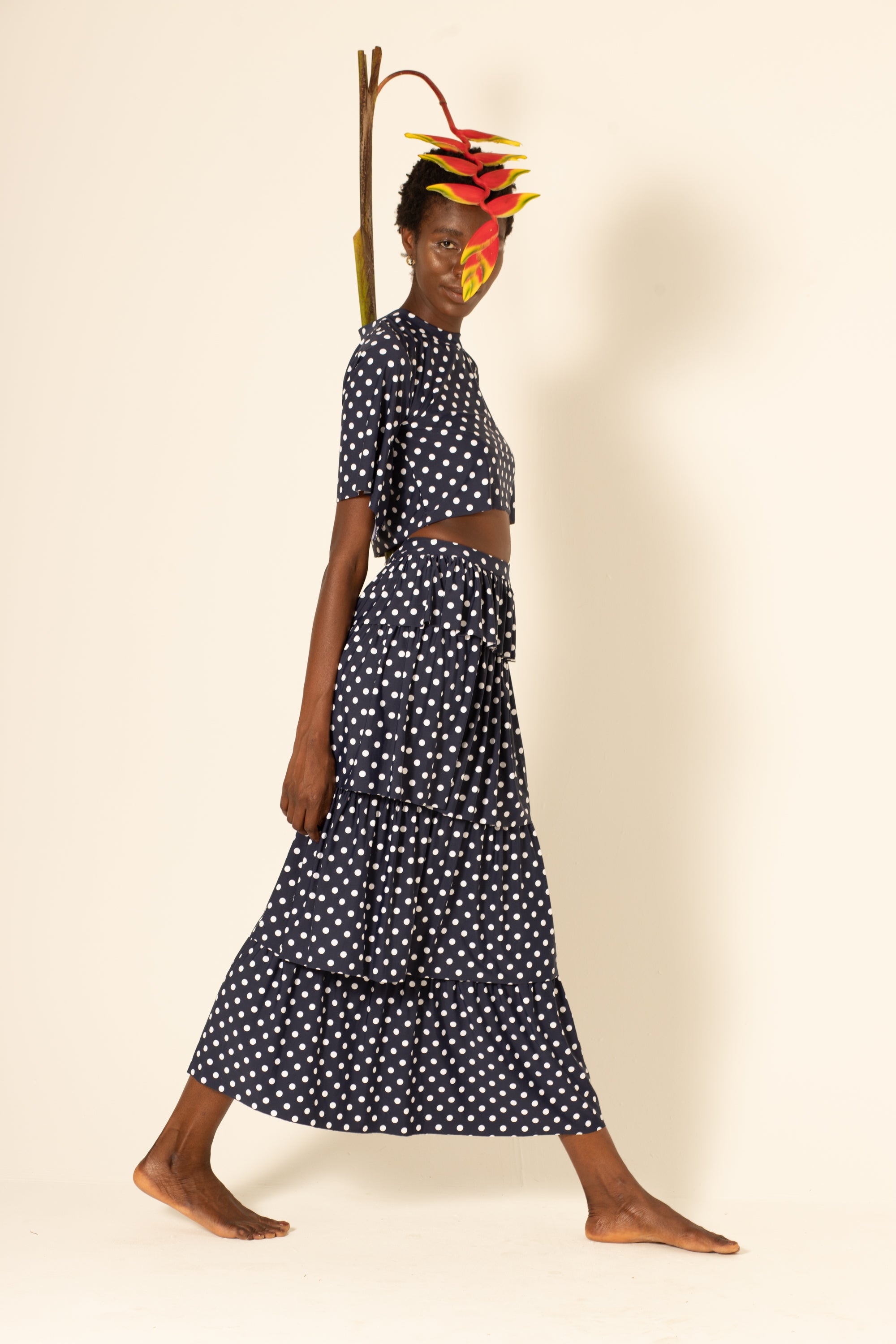 Bio Saia Camadas Paty Pois Azul