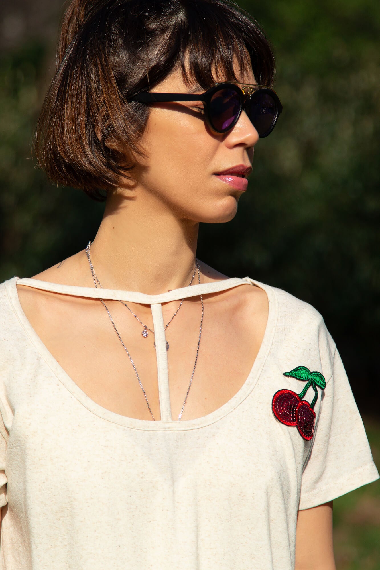 Maglietta in bambù Dosha Ciliegia