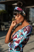 Bio Dress One Shoulder Garden