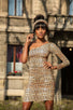 Bio Dress One Shoulder Leopardo