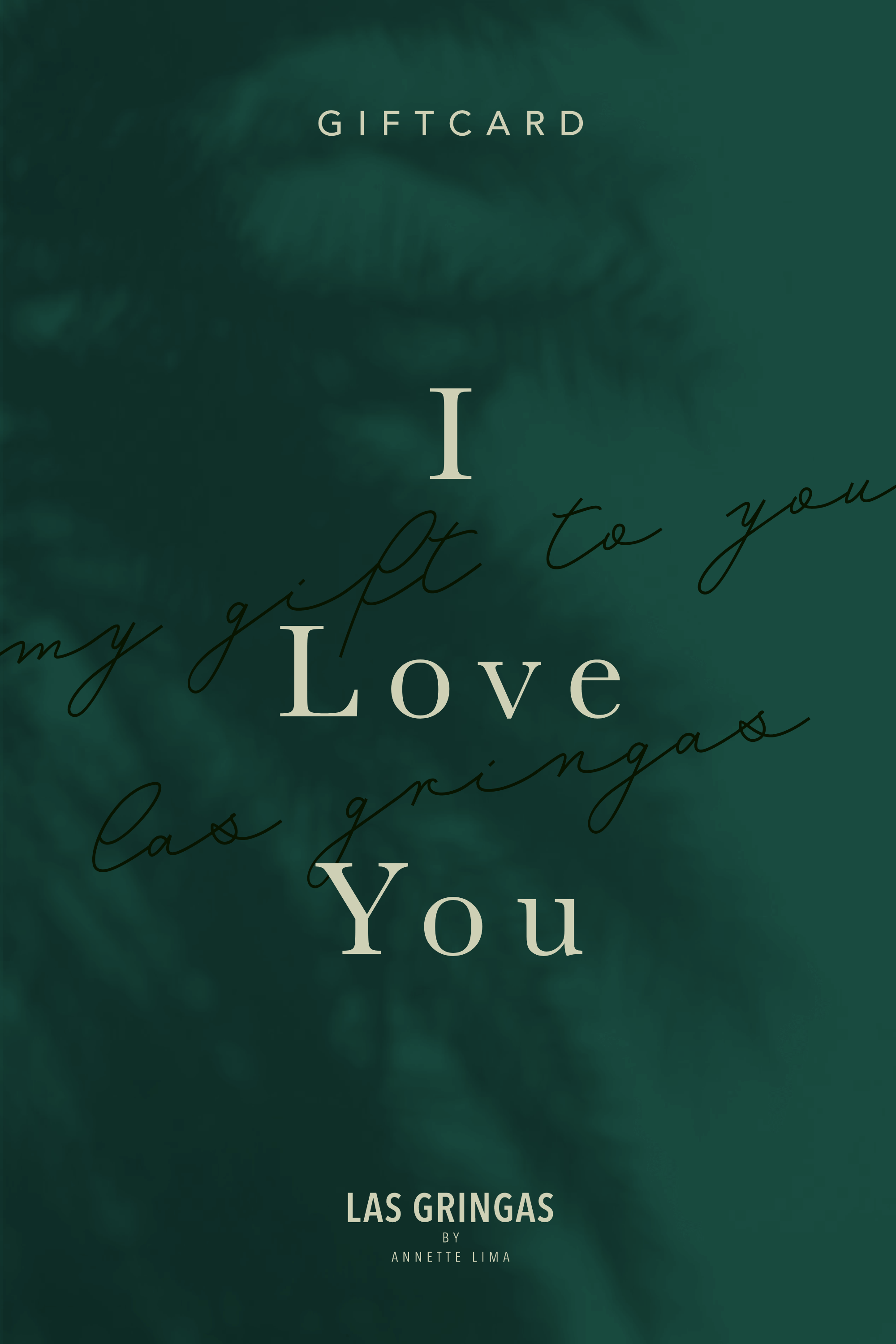Gift Card Las Gringas Store - Presenteie alguém especial